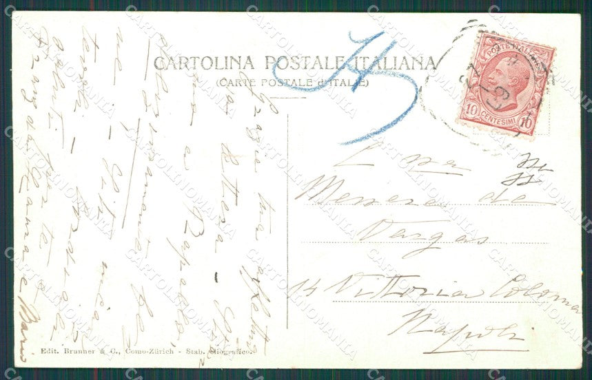 Genova Santa Margherita Portofino cartolina XB2842 – retro