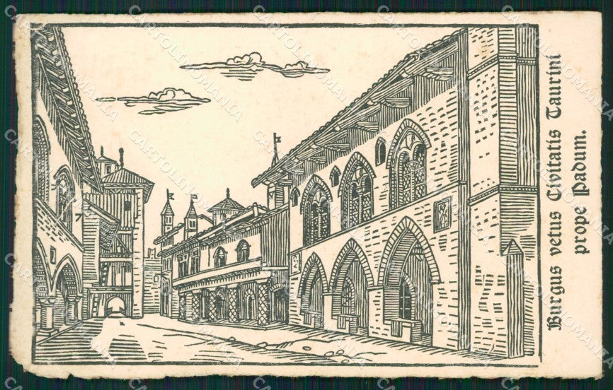 Torino Città Museo Nazionale del Libro ABRASA cartolina XB2899 – fronte