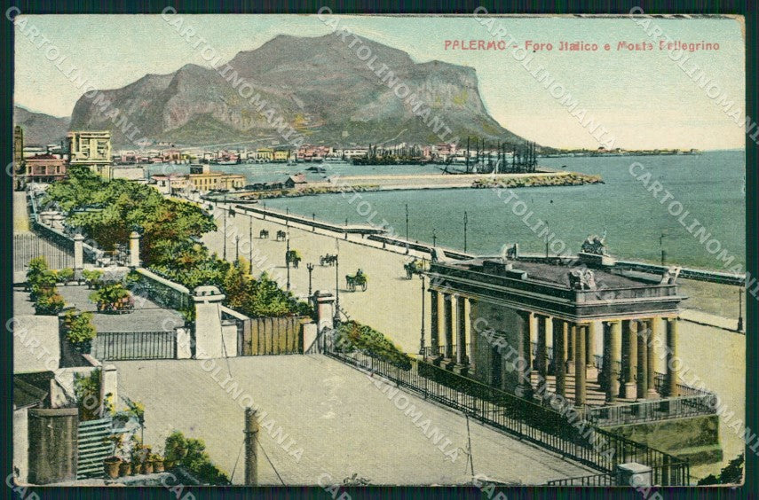 Palermo Città Monte Pellegrino cartolina XB2904 – fronte