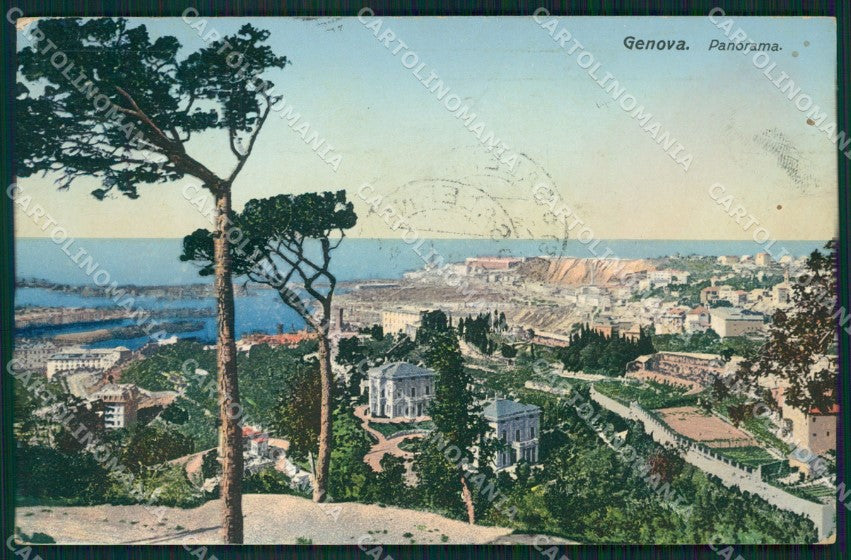 Genova Città cartolina XB2908 – fronte