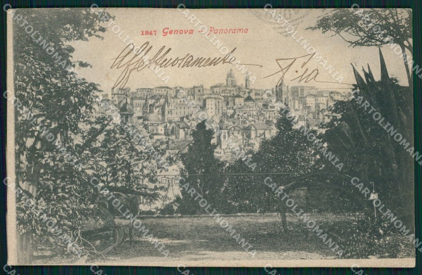 Genova Città cartolina XB2909 – fronte