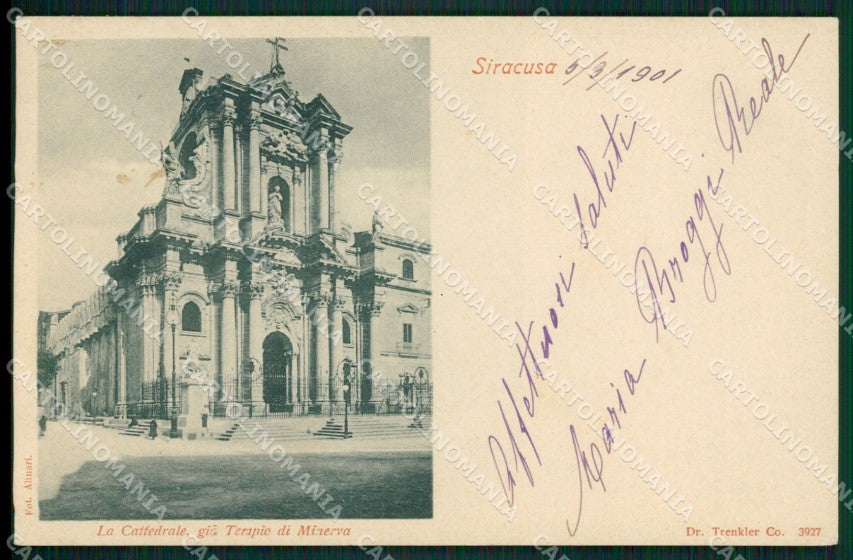 Sircusa Città Cattedrale cartolina XB2928 – fronte