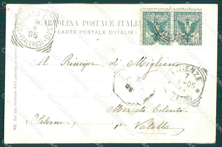 Firenze Città cartolina XB2937 – retro