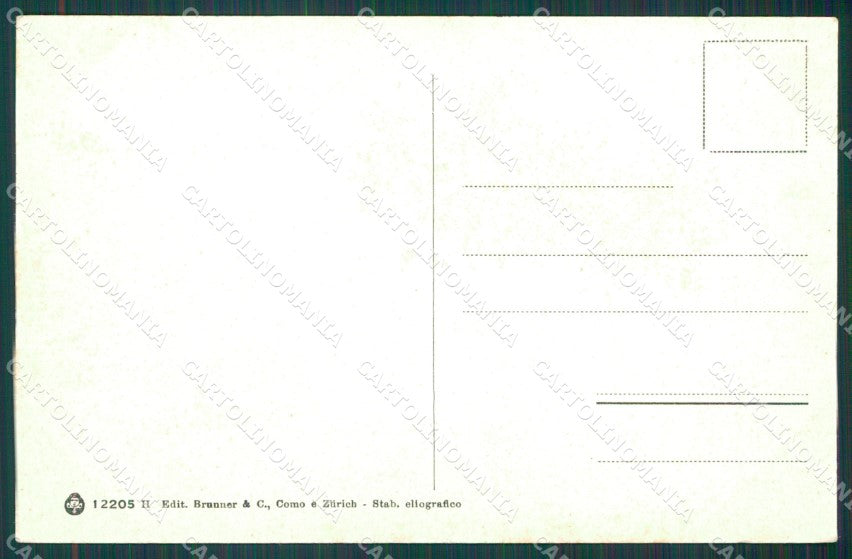 Torino Superga Basilica cartolina XB2980 – retro