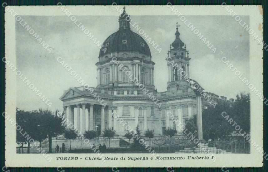 Torino Superga Basilica cartolina XB2981 – fronte