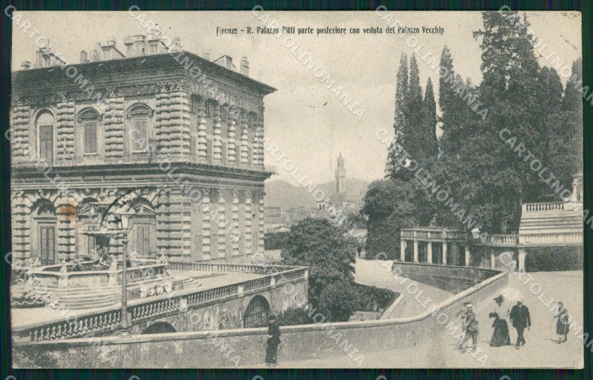 Firenze Città Palazzi Pitti cartolina XB2999 – fronte