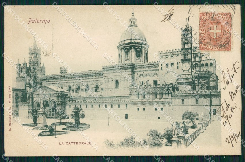 Palermo Città Cattedrale cartolina XB3003 – fronte