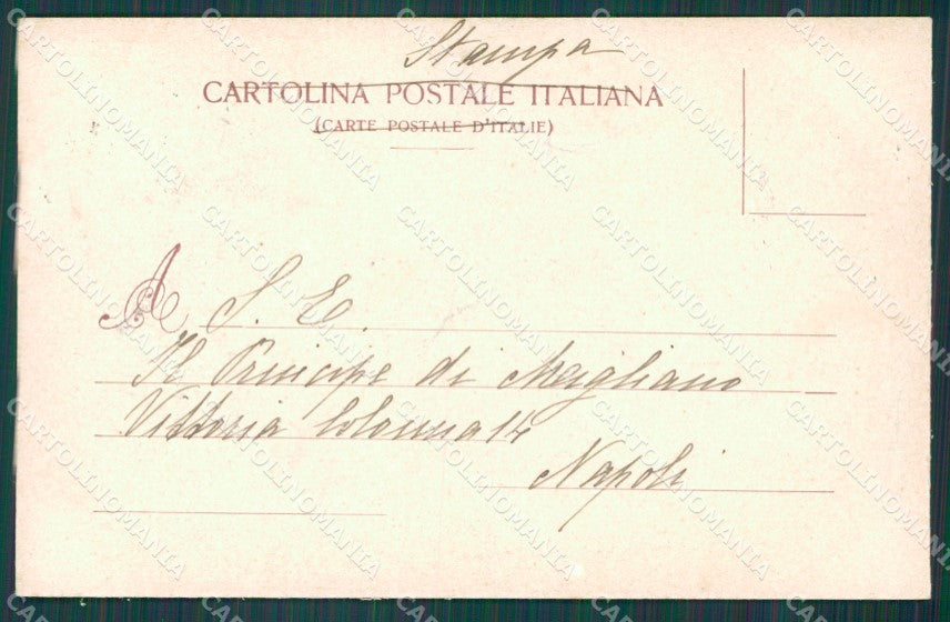 Palermo Città Cattedrale cartolina XB3003 – retro