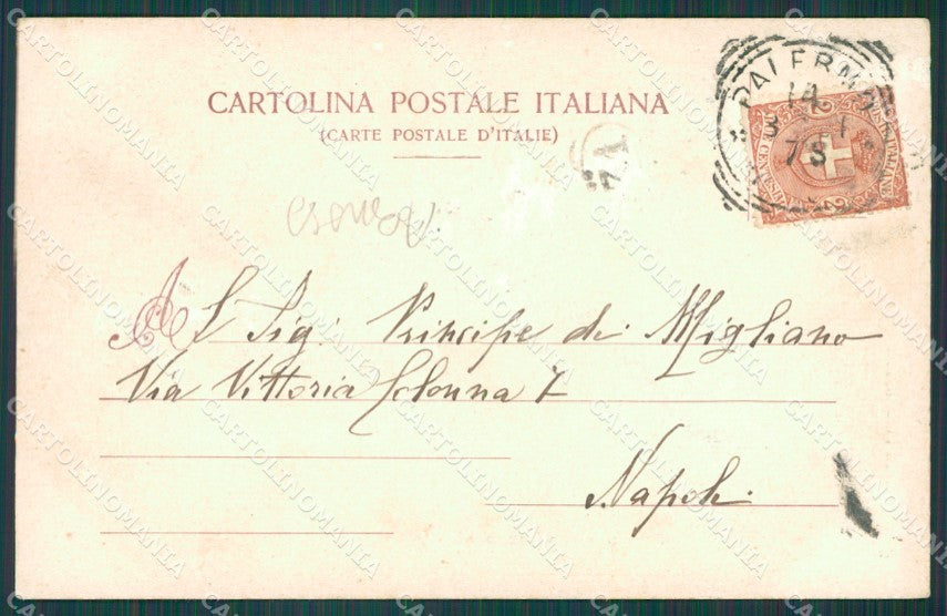 Palermo Città San Giovanni degli Eremiti ABRASA cartolina XB3004 – retro