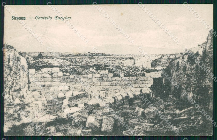 Sircusa Città Castello Eurylus cartolina XB3034 – fronte