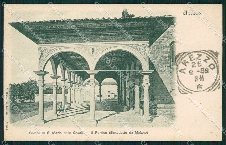 Arezzo Città Santa Maria delle Grazie cartolina XB3044 – fronte