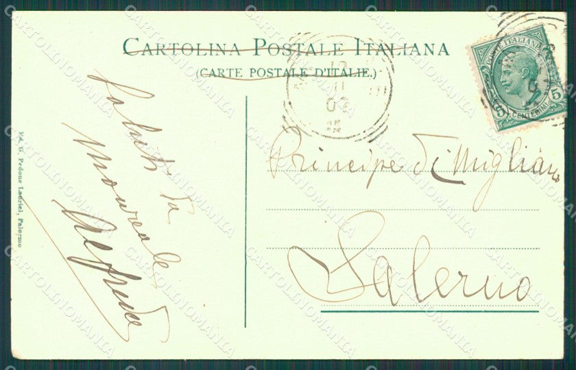 Palermo Monreale cartolina XB3049 – retro