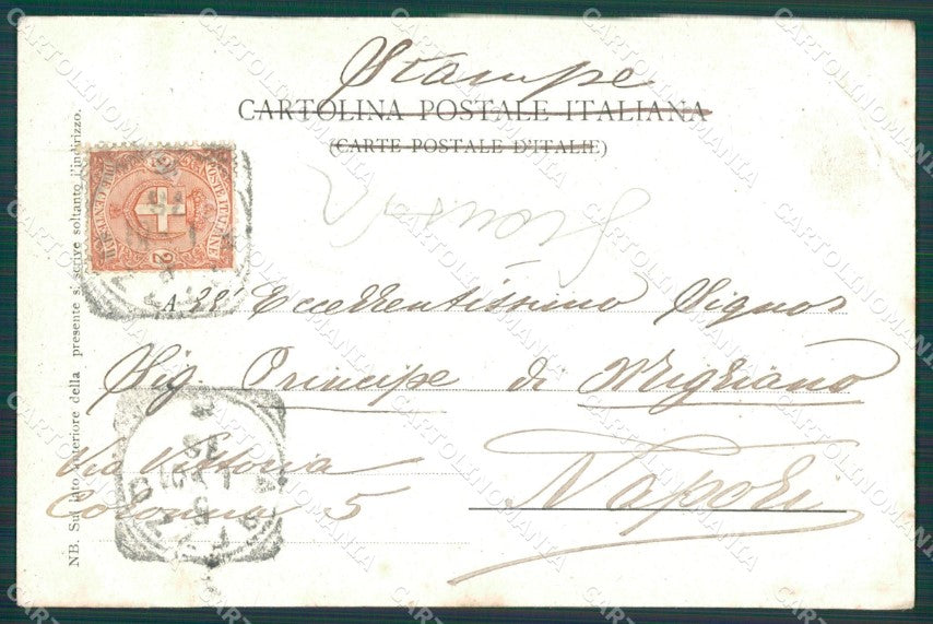 Arezzo Città Santa Maria della Pieve SCOLLATA PIEGA cartolina XB3059 – retro