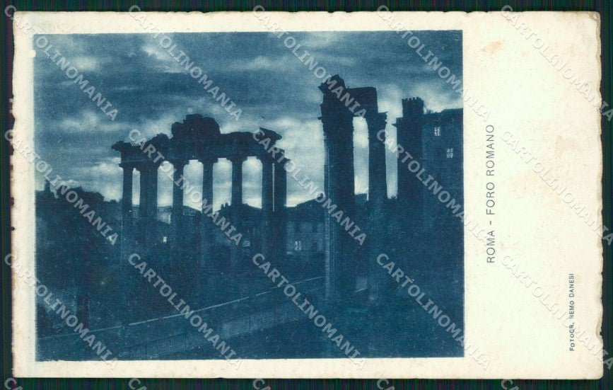 Roma Città Foro Romano cartolina XB3073 – fronte