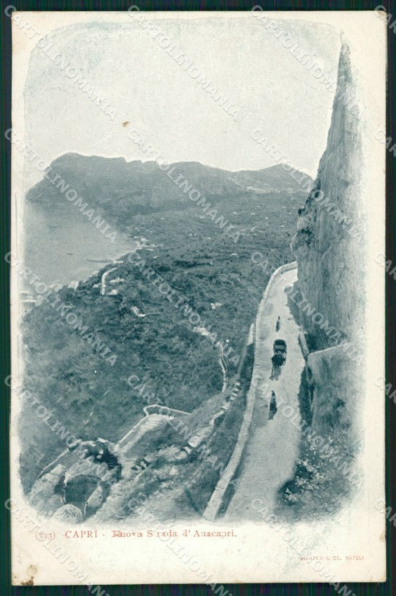 Napoli Capri Anacapri cartolina XB3097 – fronte