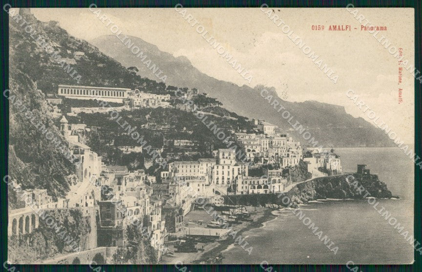 Salerno Amalfi cartolina XB3149 – fronte