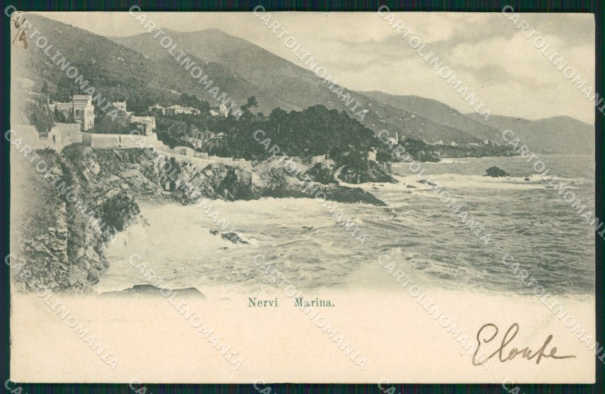 Genova Nervi cartolina XB3153 – fronte