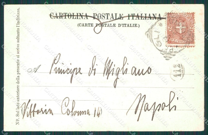 Genova Nervi cartolina XB3153 – retro