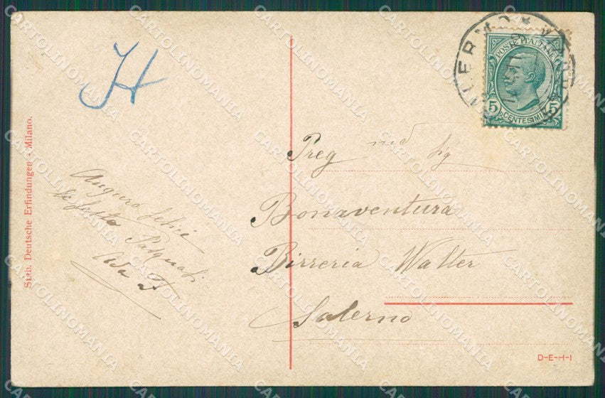 Palermo Città Teatro cartolina XB3154 – retro