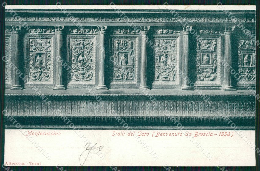 Frosinone Cassino Montecassino Alterocca cartolina XB3173 – fronte