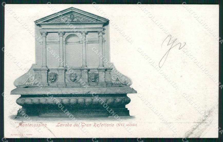 Frosinone Cassino Montecassino Alterocca cartolina XB3175 – fronte