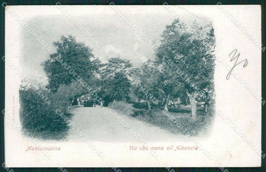 Frosinone Cassino Montecassino Albaneta Alterocca cartolina XB3179 – fronte