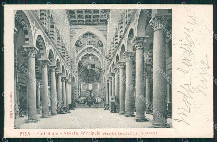 Pisa Città Cattedrale Alterocca 1087 cartolina XB3182 – fronte