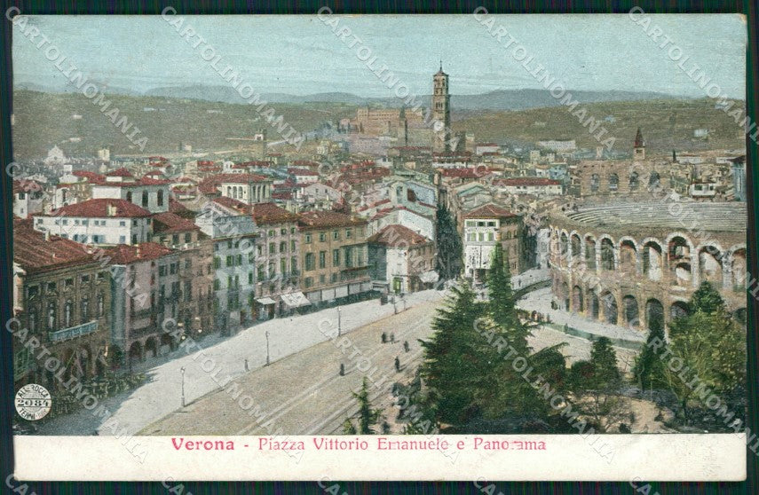 Verona Città Alterocca 2084 cartolina XB3187 – fronte