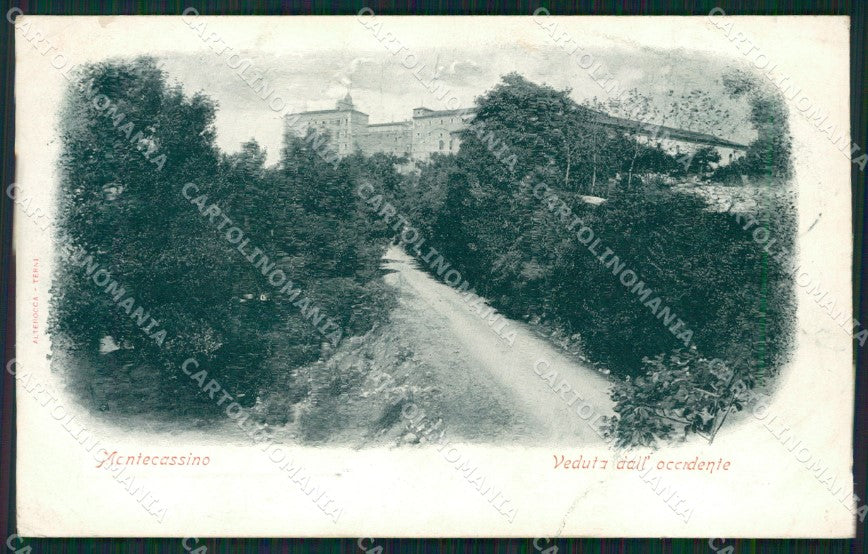 Frosinone Cassino Montecassino Alterocca cartolina XB3194 – fronte