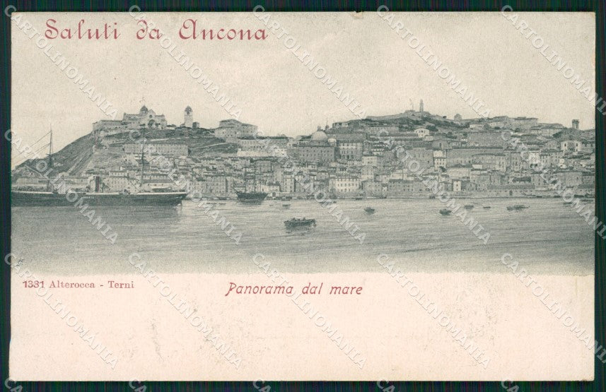 Ancona Città Alterocca 1331 STRAPPINO cartolina XB3213 – fronte