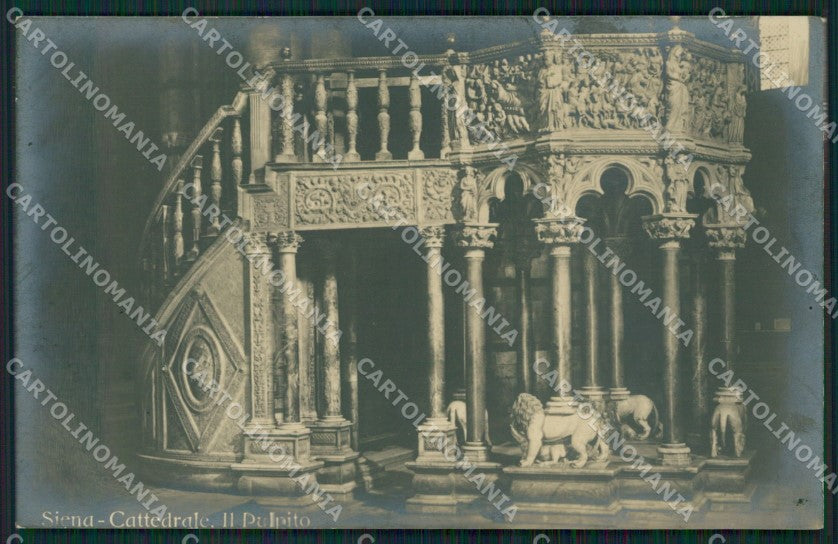 Siena Città Cattedrale ABRASA Foto cartolina XB3217 – fronte
