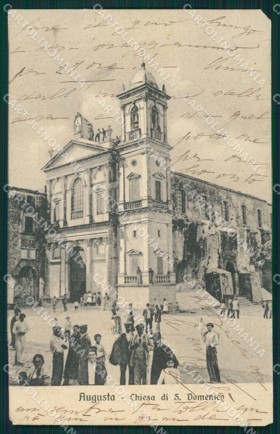 Siracusa Augusta cartolina XB3223 – fronte