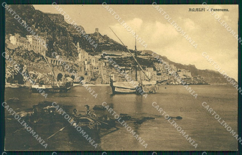 Salerno Amalfi cartolina XB3233 – fronte