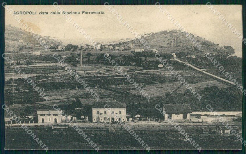 Salerno Agropoli Stazione cartolina XB3234 – fronte