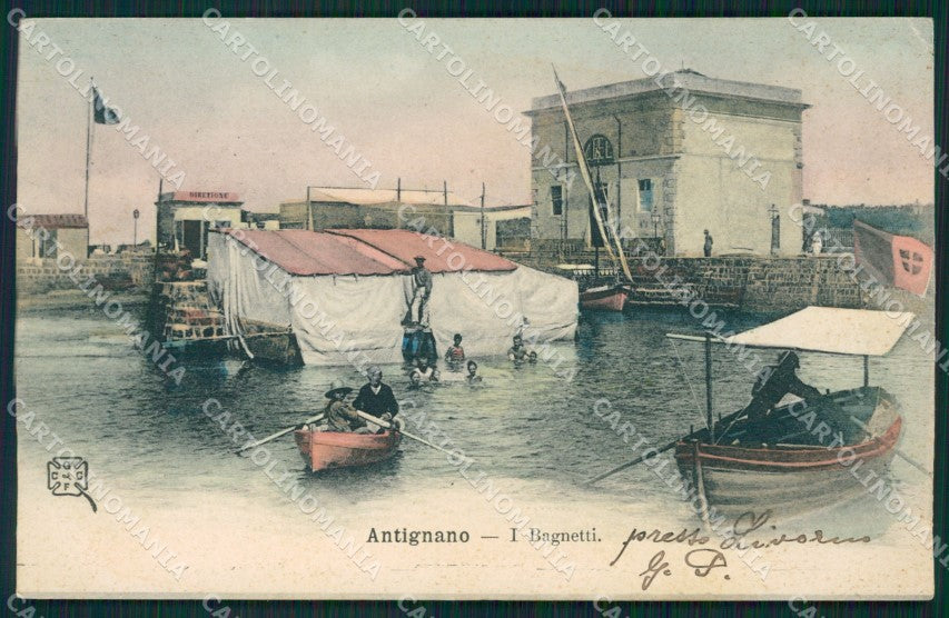 Livorno Antignano cartolina XB3245 – fronte