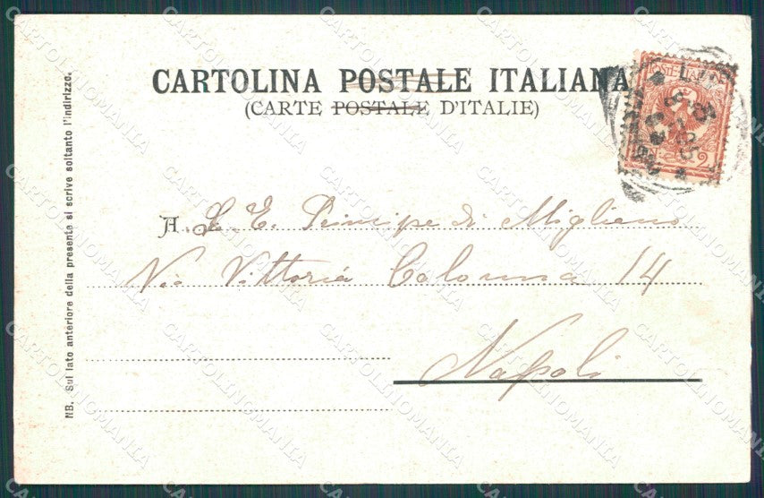 Livorno Antignano cartolina XB3245 – retro