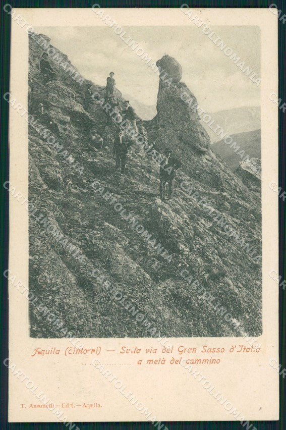 L'Aquila Gran Sasso cartolina XB3247 – fronte