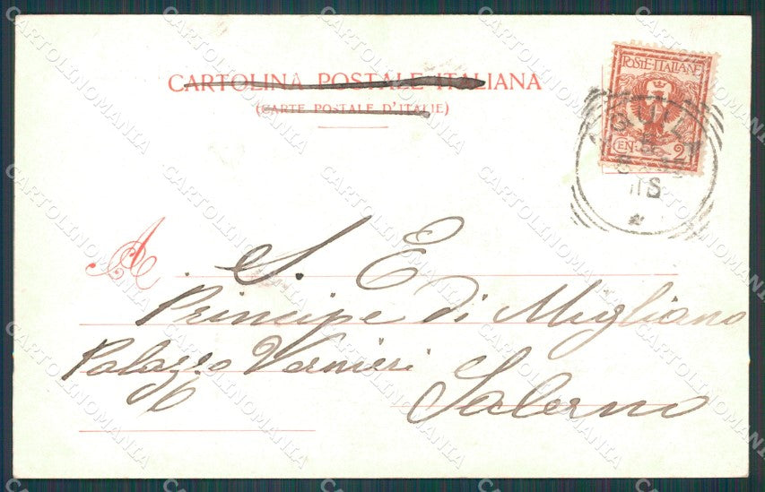 L'Aquila Costumi cartolina XB3249 – retro