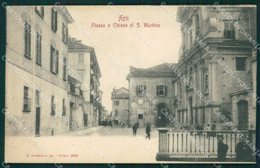 Asti città cartolina XB3256 – fronte