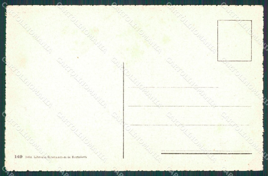 Alessandria città Stazione Treno cartolina XB3276 – retro