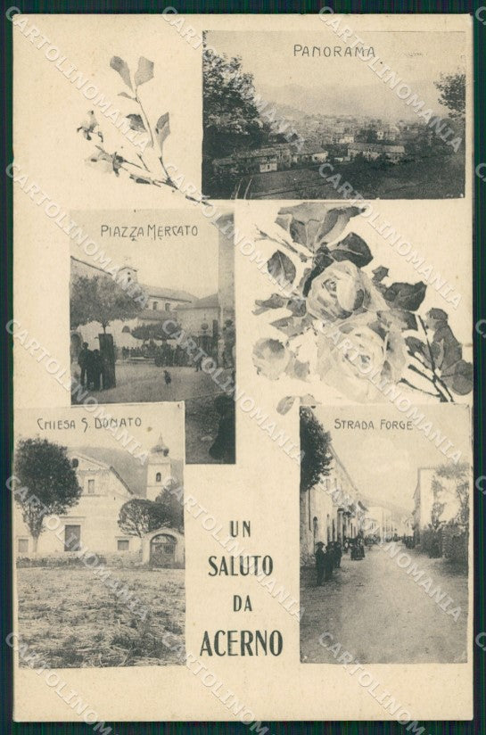 Salerno Acerno Saluti da cartolina XB3288 – fronte