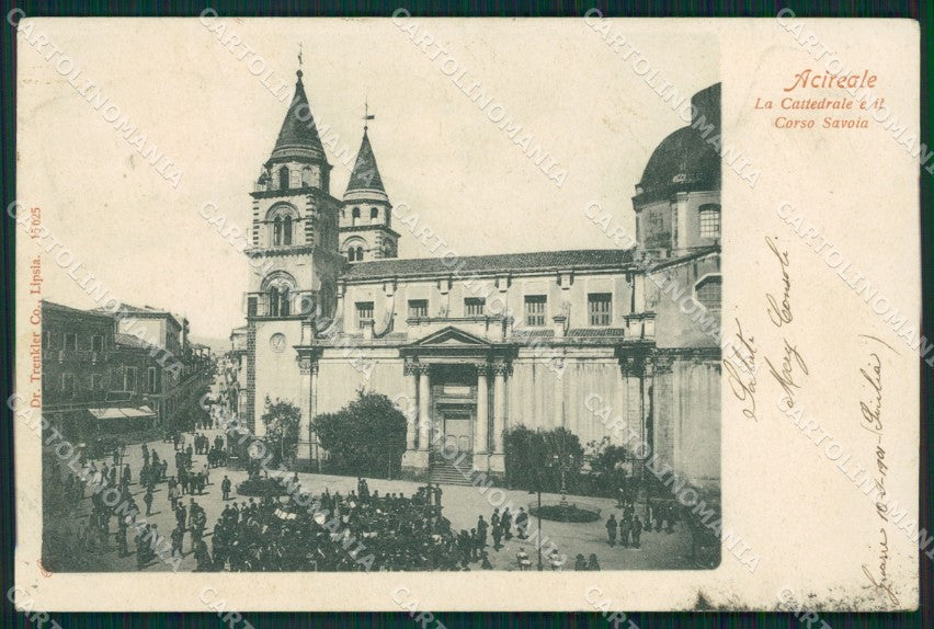 Catania Acireale cartolina XB3289 – fronte