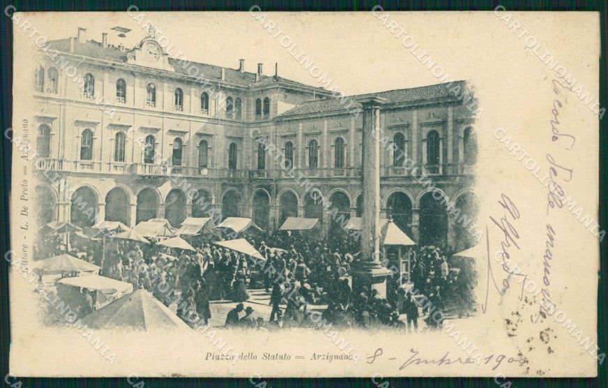 Vicenza Arzignano Mercato cartolina XB3293 – fronte