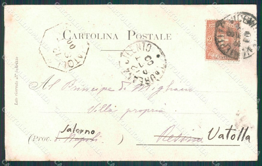 Vicenza Arzignano Mercato cartolina XB3293 – retro
