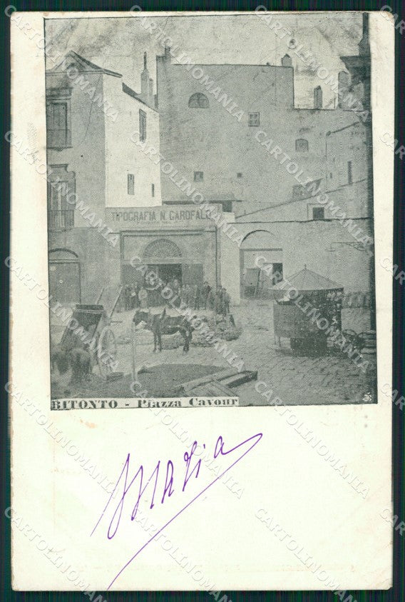 Bari Bitonto cartolina XB3299 – fronte