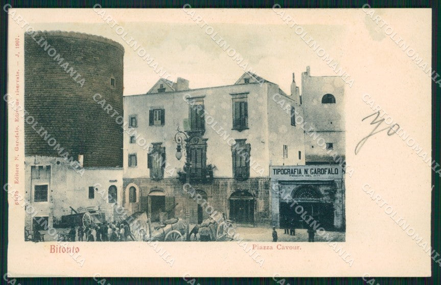 Bari Bitonto cartolina XB3302 – fronte