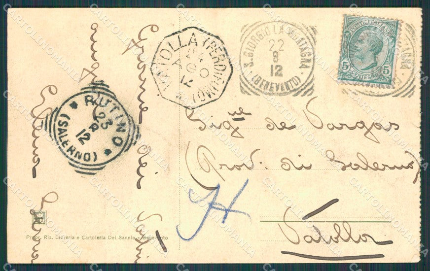 Benevento città cartolina XB3315 – retro