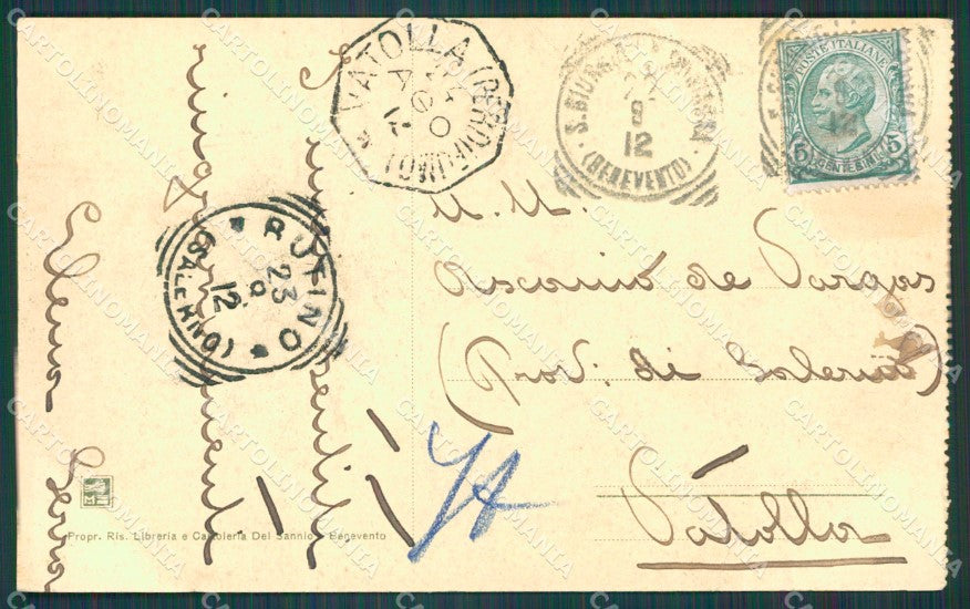 Benevento città cartolina XB3316 – retro