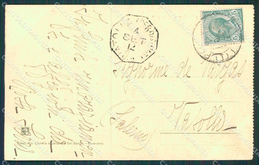 Benevento città cartolina XB3318 – retro