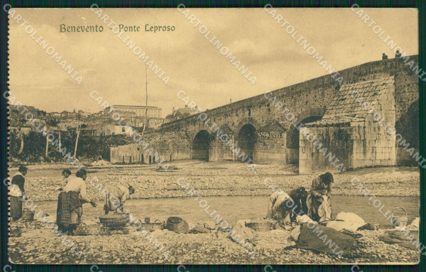 Benevento città PIEGA cartolina XB3319 – fronte